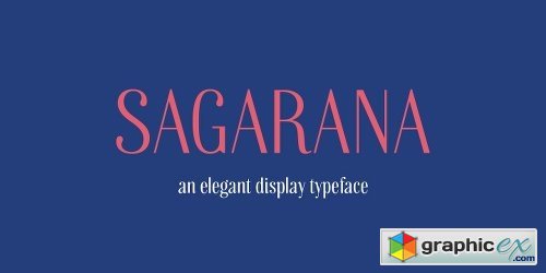 Sagarana Font Family - 3 Fonts