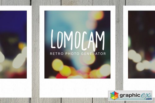Lomocam - Retro Photo Generator