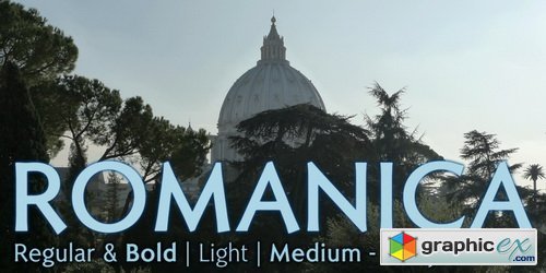 Romanica Font Family