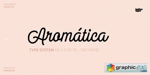 Aromatica Font Family - 7 Fonts