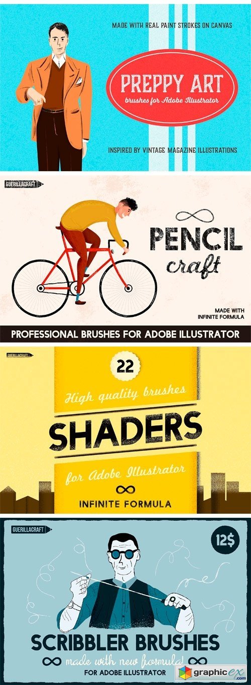 Big Bundle of Illustrator Brushes