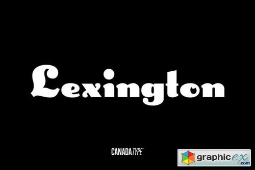Lexington Font Family