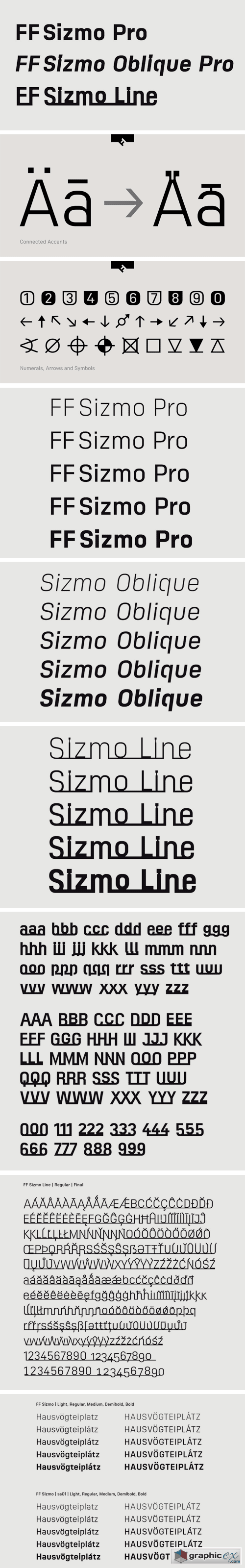 FF Sizmo Font Family
