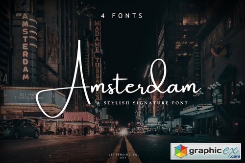 Amsterdam Font Collection 1911982