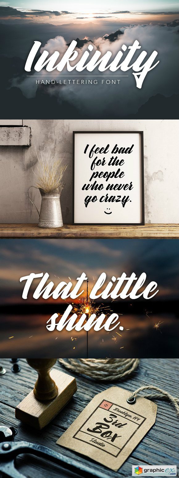 Inkinity Hand-lettering Font
