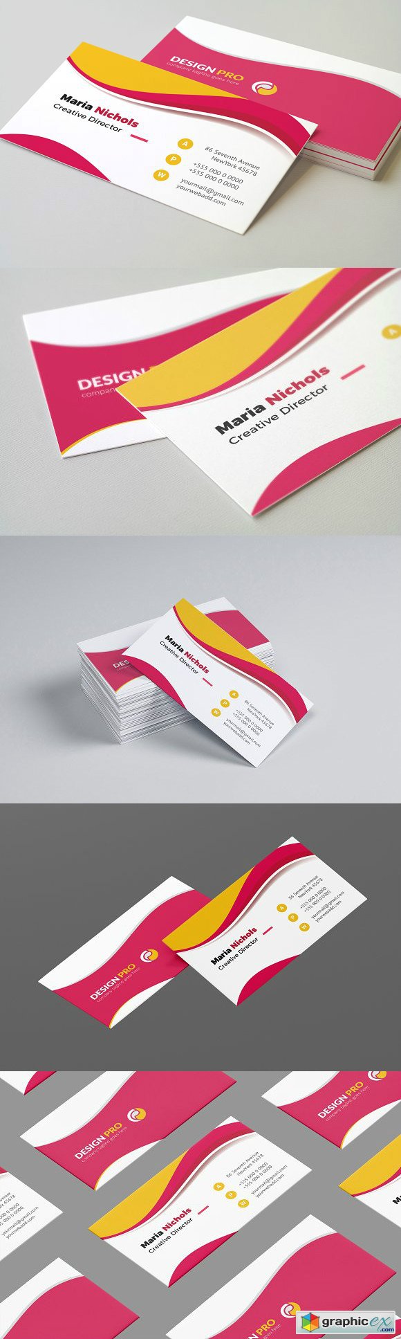 Colors Business Card 1910753