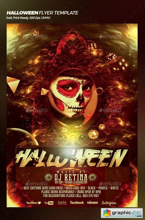 Halloween Bash Flyer / Poster Template