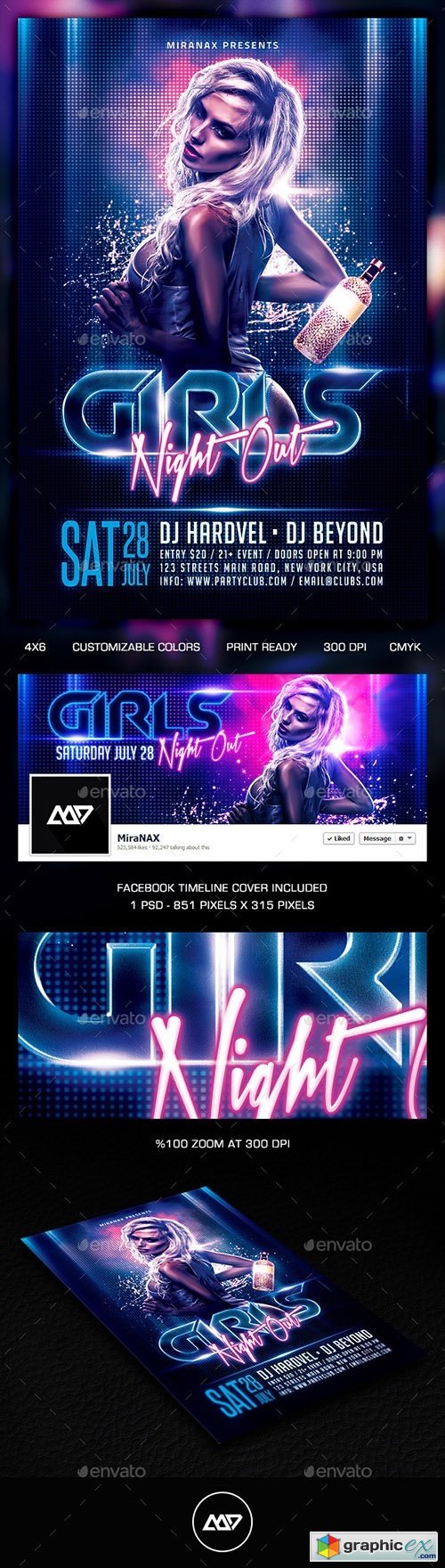 Girls Night Out Flyer 11122231