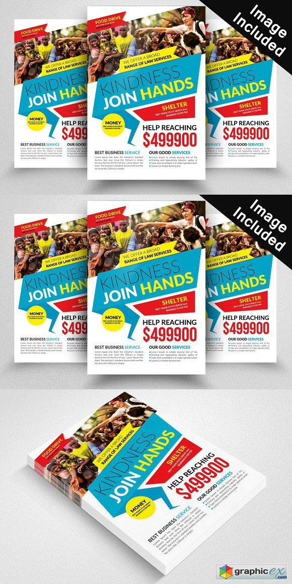 Charity Flyer Template 1904136