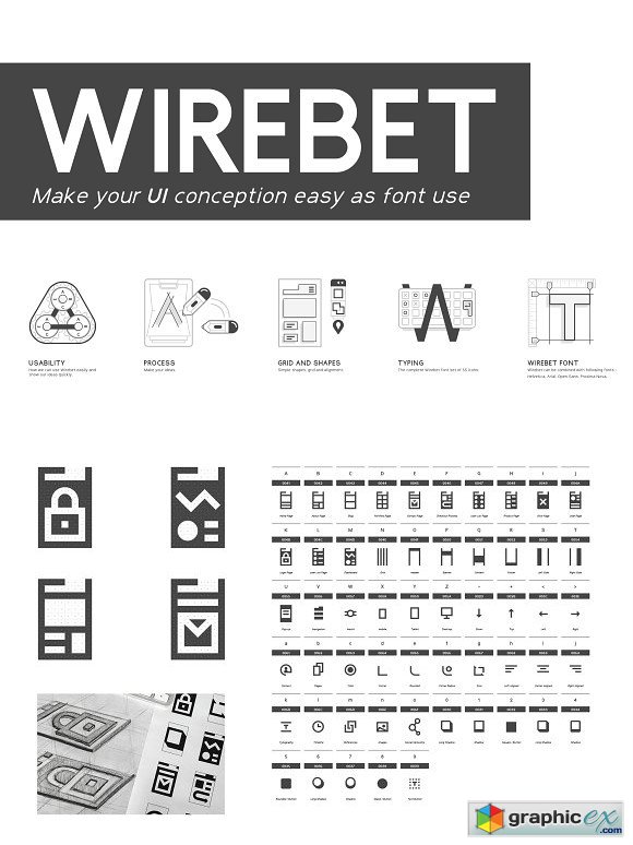 Wirebet Fonts