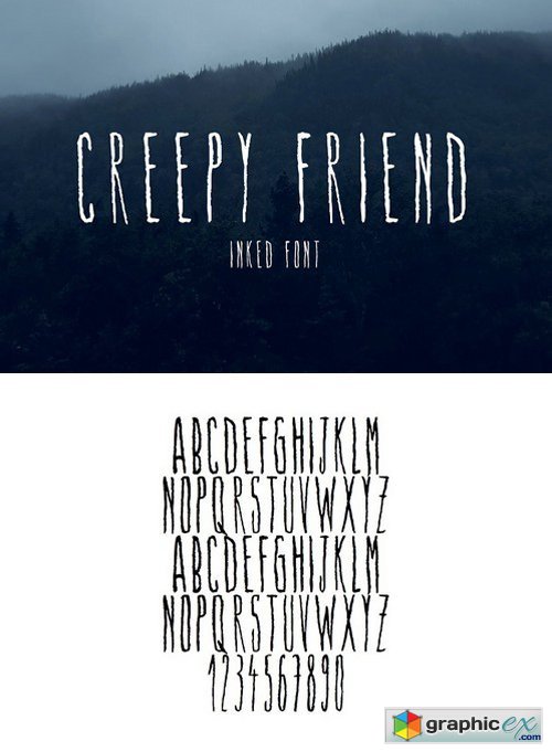 Creepy Friend Font