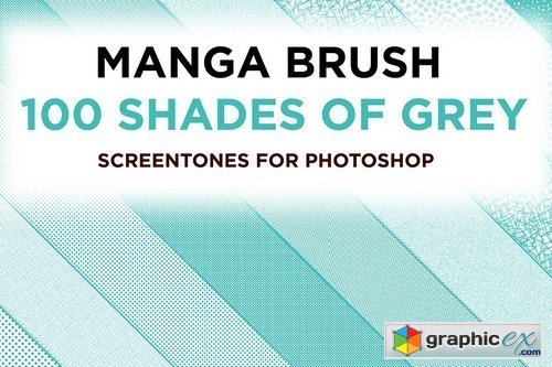 COMIC Photoshop Shadow Tone Brushes