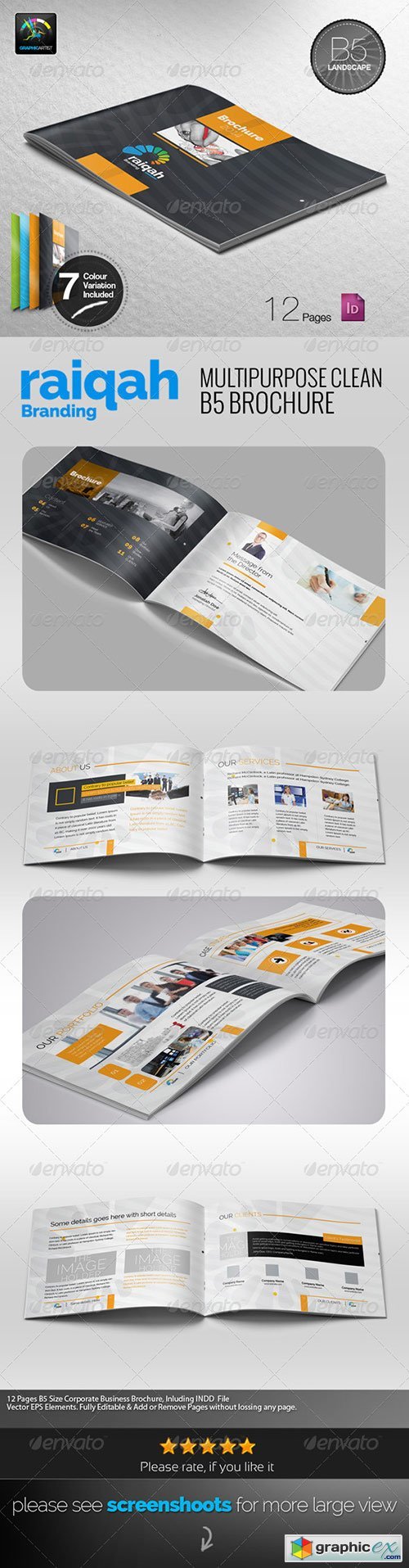 Raiqah Multipurpose B5 Brochure