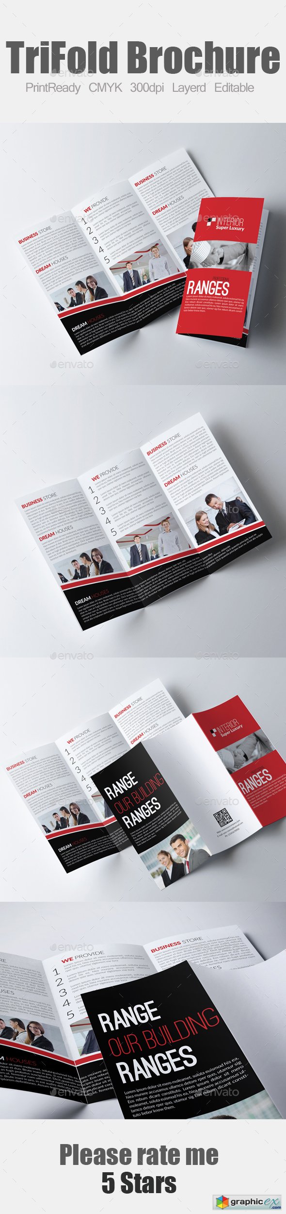 Corporate Tri Fold Business Brochure