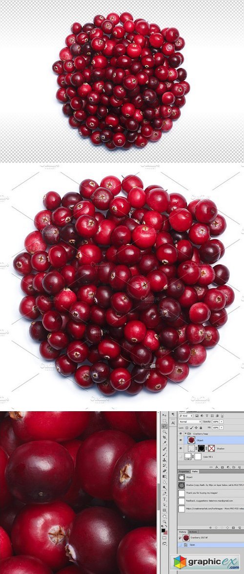 Cranberry pile