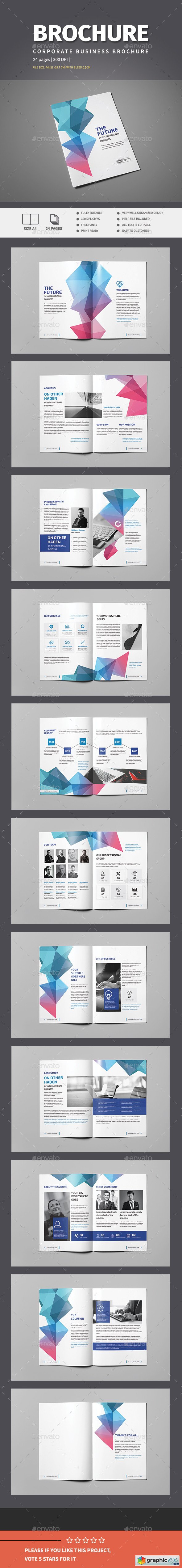 Colorful Business Brochure Template
