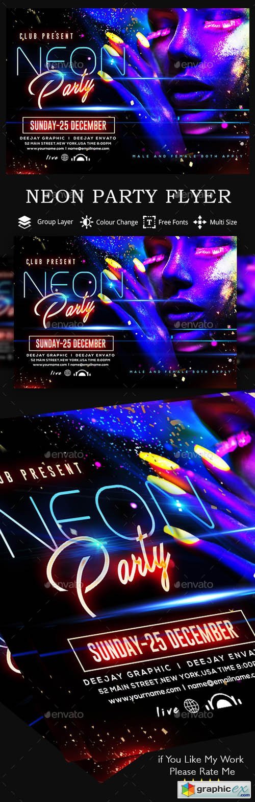 Neon Flyer 20831570