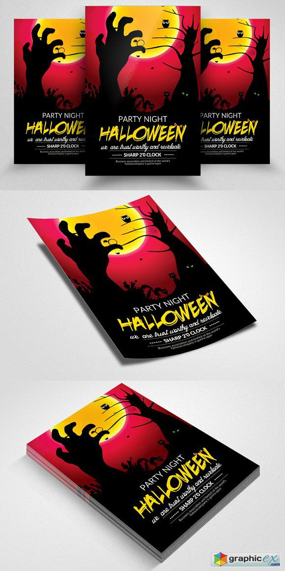 Halloween Horror Flyer Templates