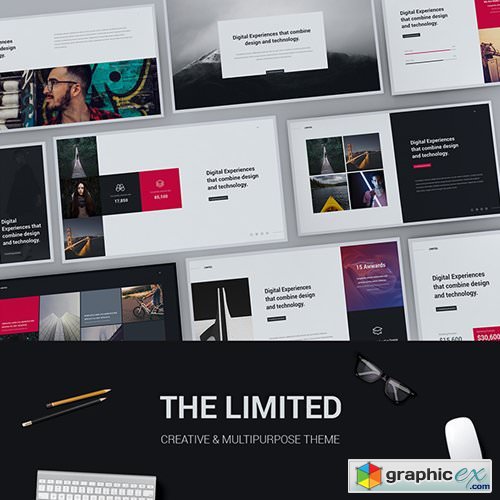 Limited - Creative & Modern Powerpoint Template