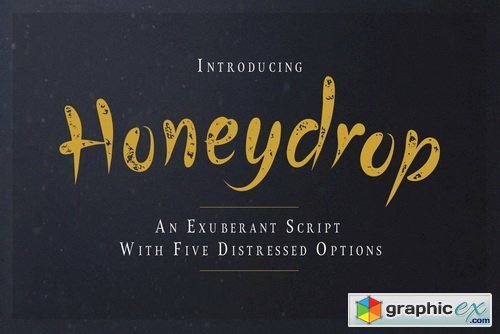 Honeydrop Font Family