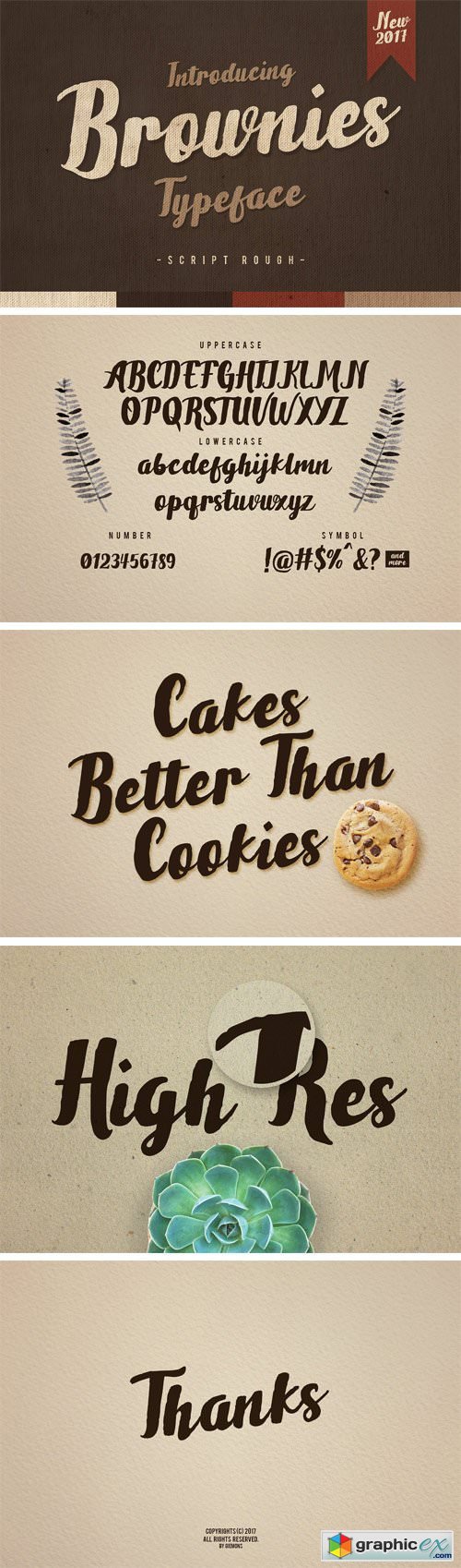 Brownies Typeface