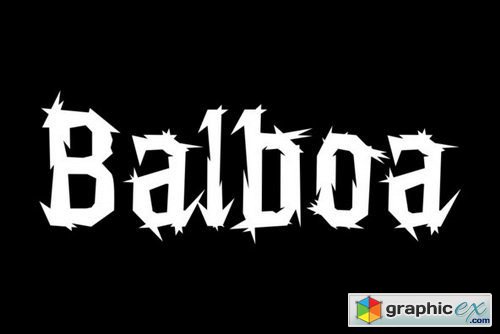 Balboa Font