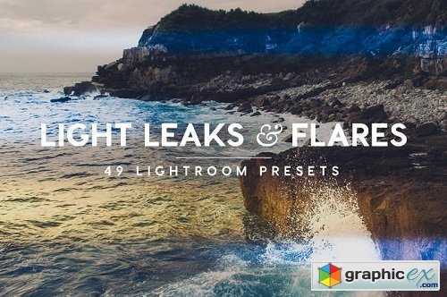 Light Leaks & Flares - 49 Lightroom Presets