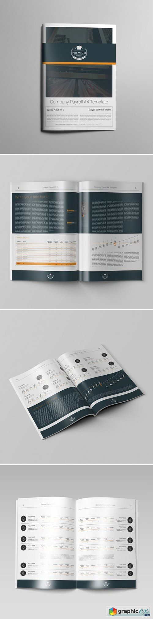 KeBoto - Company Payroll A4 Template