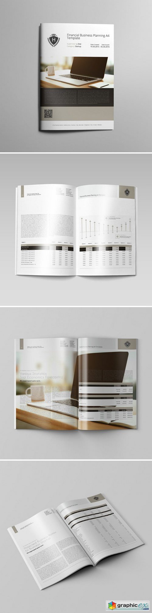 KeBoto - Financial Business Planning A4 Template