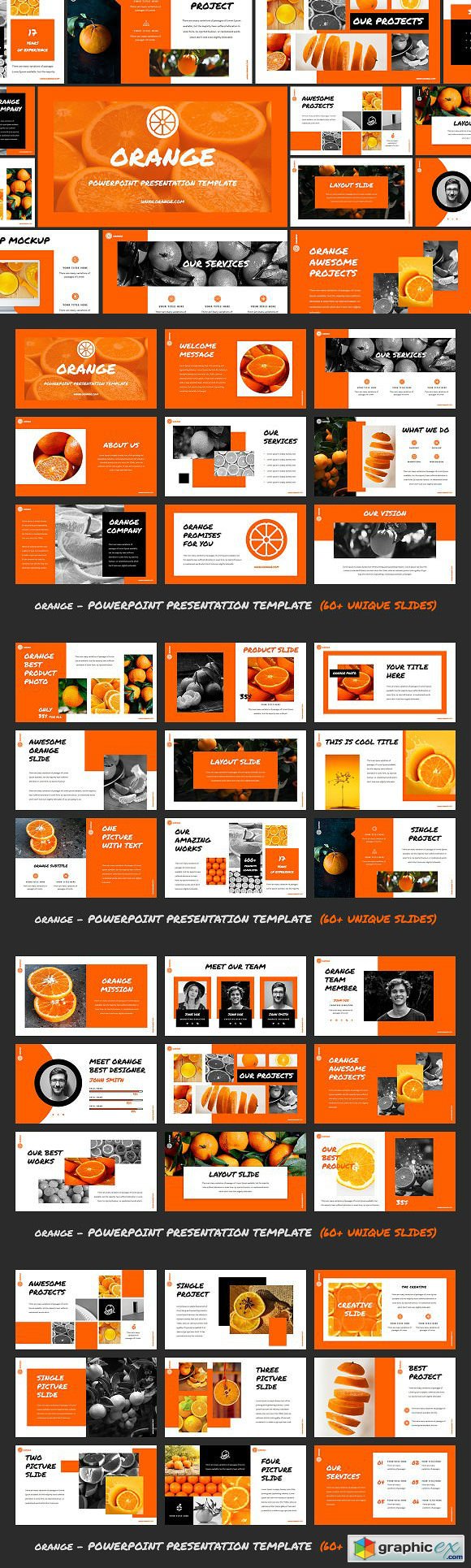 Orange - Powerpoint Template