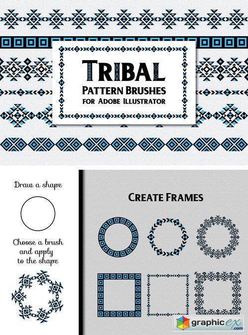 Tribal Pattern Brushes