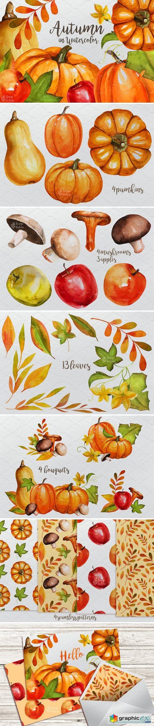 Autumn in Watercolor