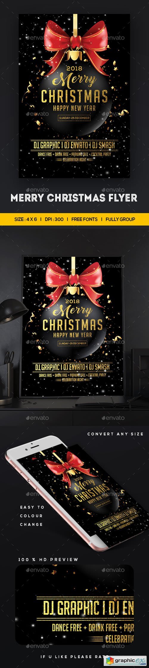 Merry Christmas Flyer 20950842