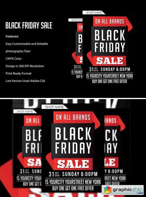 Black Friday Sale flyers 2043277