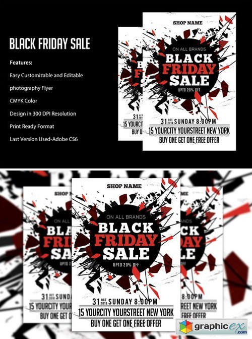Black Friday Sale flyers 2043280