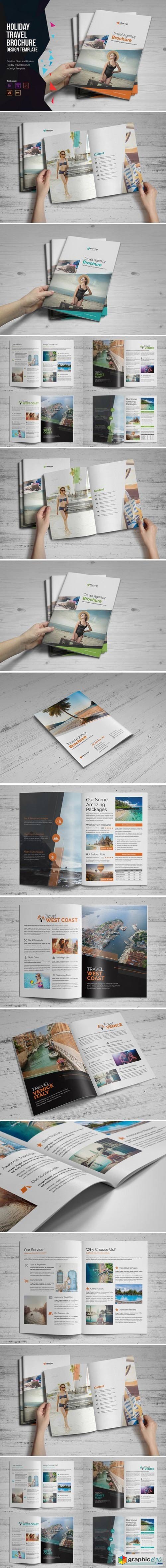 Holiday Travel Brochure Design v5