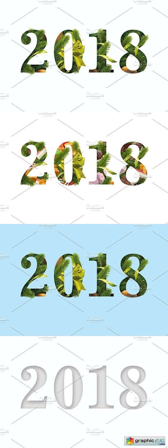 2018 New Years templates