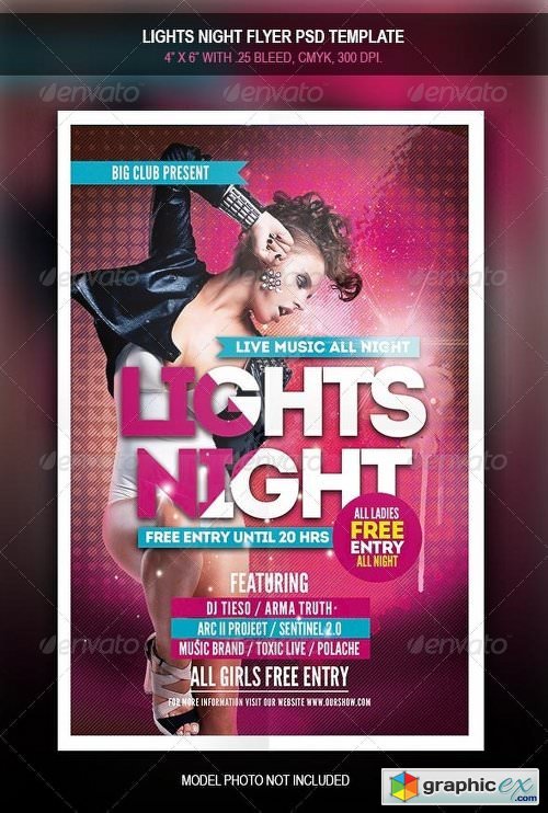 Lights Night | Flyer Template