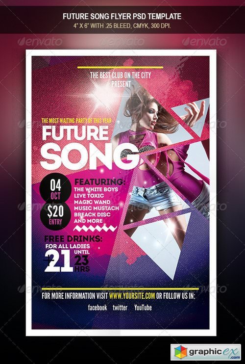Future Song Flyer