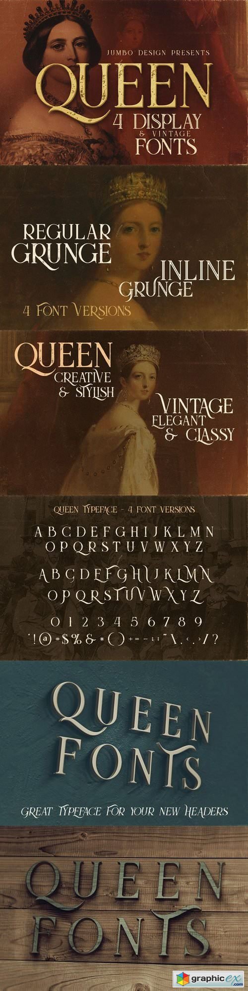 Queen - Display Font