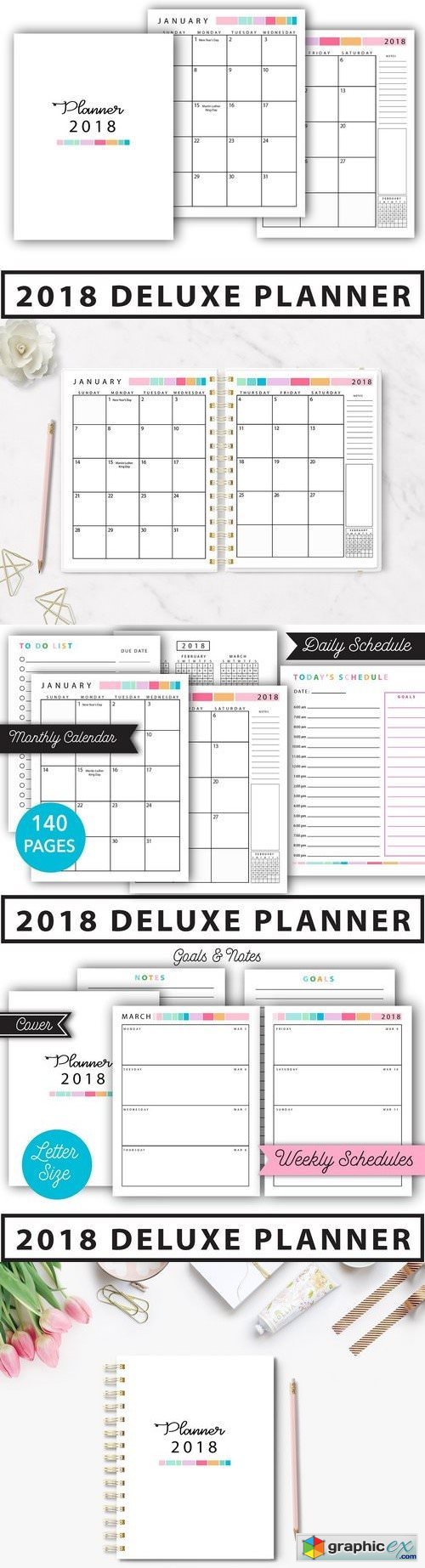 2018 Printable Planner