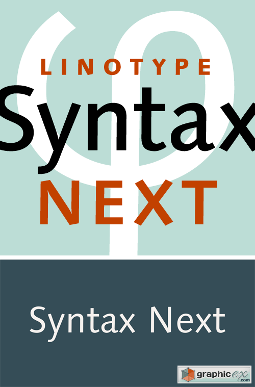 Syntax Next Font Family