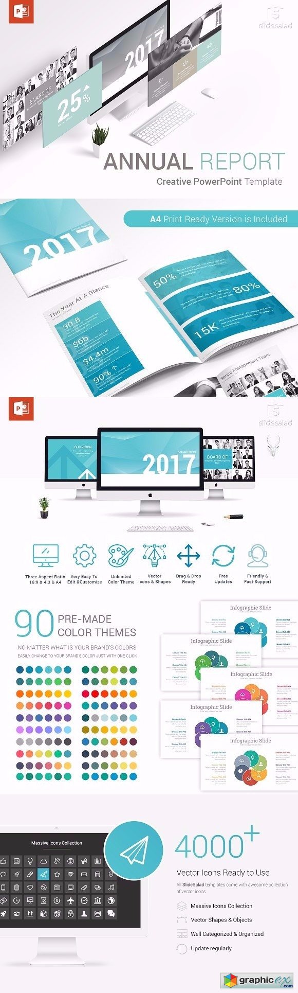 Annual Report PowerPoint Template 2111187