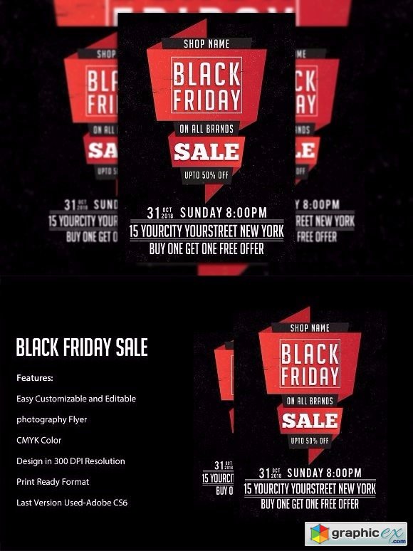 Black Friday Sale flyers 2043293