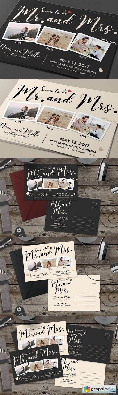 Save the Date Post Card