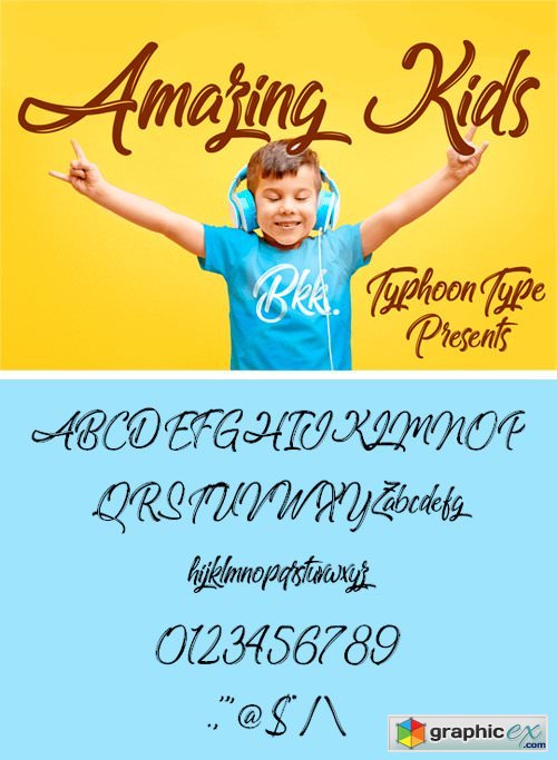 Amazing Kids Font