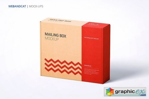 Mailing Box Mock-up 2