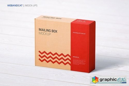 Mailing Box Mock-up 2