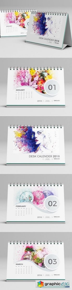 Desk Calender 2018 V.1