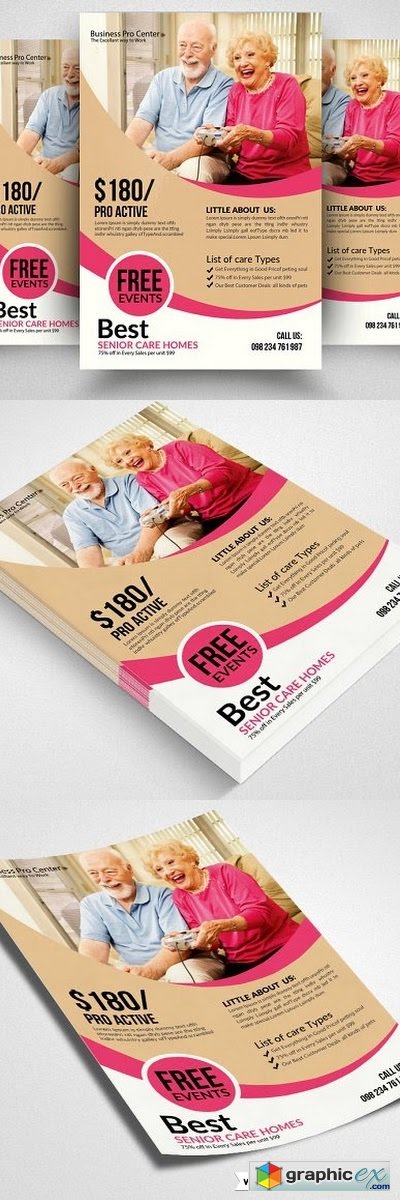 Old Home Senior Care Flyers